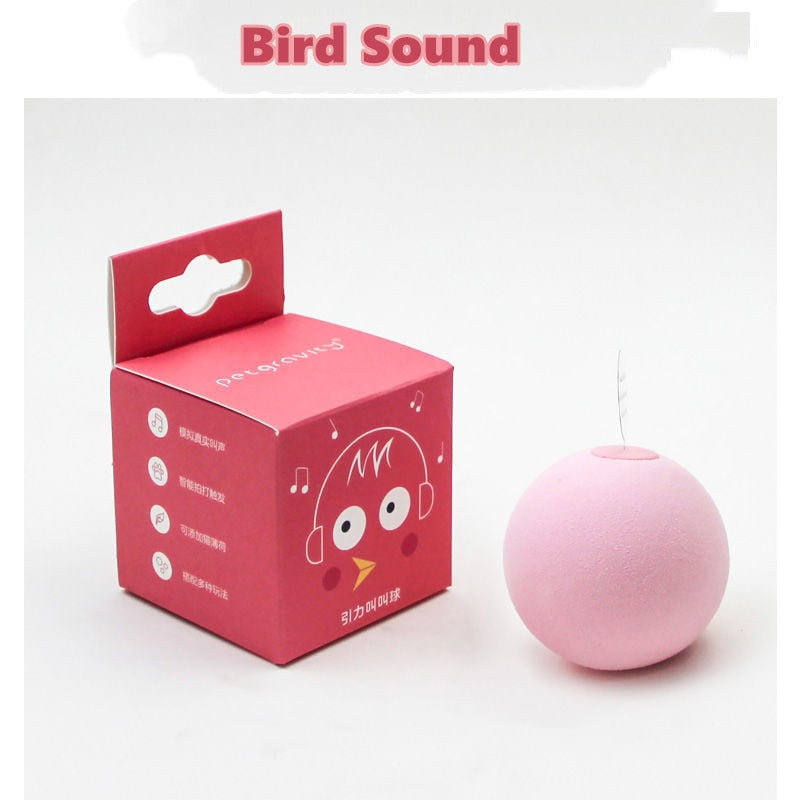 Balle interactive sonore pour chat – Jouet à l’herbe à chat, 50 mm