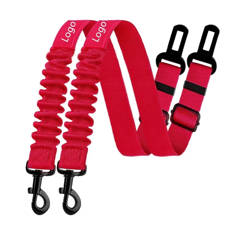 Car Dog Safety Buckle Nylon Seat Belt-12