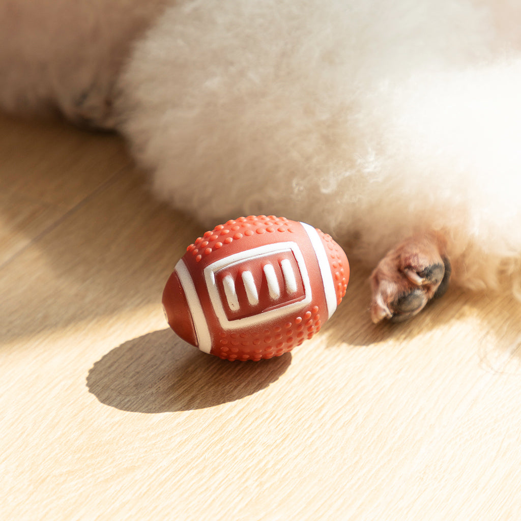 Balles couineuses en latex pour chien – Jouet interactif