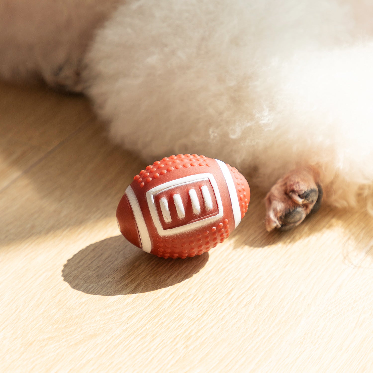 Balles couineuses en latex pour chien – Jouet interactif