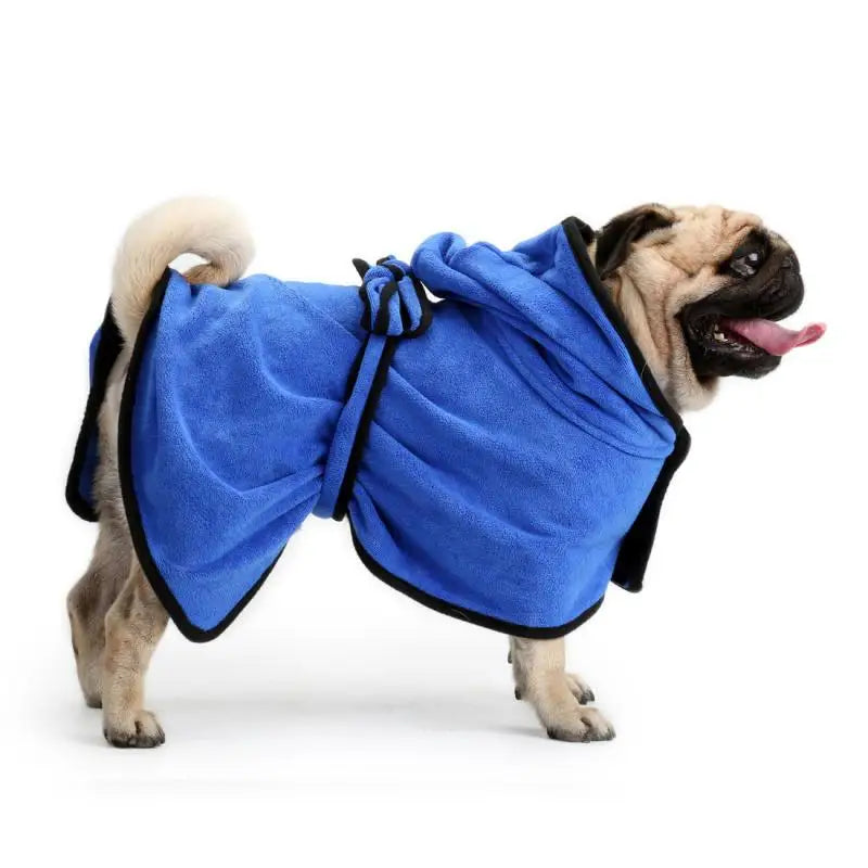 Peignoir séchant pour chien et chat – Ultra absorbant