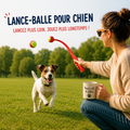 Lance-balle pour chien – Jouet interactif d'extérieur, 38 cm
