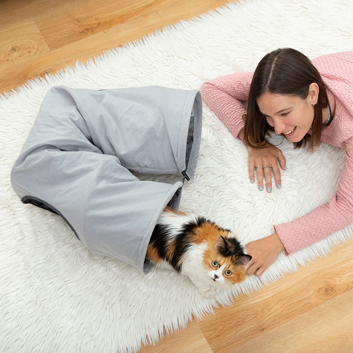 Innovagoods Tunnel De Jeu Pliable Pour Animaux De Compagnie Funnyl Innovagoods