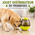 Treat-dispensing toy for dogs and cats